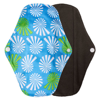 Bamboo Charcoal Reusable Sanitary Pads For Heavy Flow Menstrual Pads Washable
