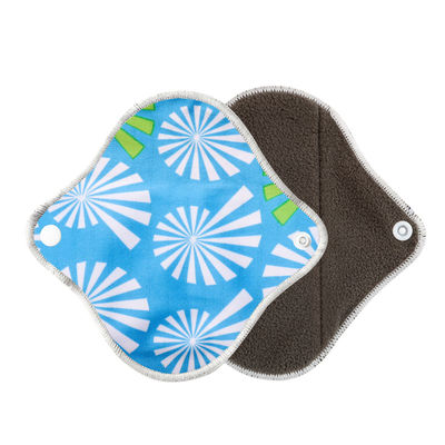 Bamboo Charcoal Reusable Sanitary Pads For Heavy Flow Menstrual Pads Washable