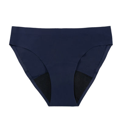 Seamless Period Underwear For Very Heavy Flow Panties 4 Layers Bikini High Elasticity