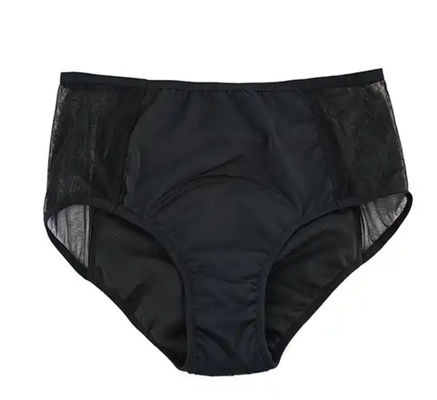 4 Layers Period Panties Underwear Heavy Flow Sanitary Panty Plus Size Leak Proof