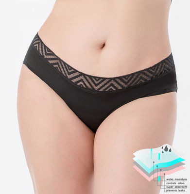 Washable Period Panties For Heavy Flow Plus Size 4xl 4 Layer Leak Proof Menstrual Underwear