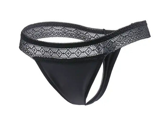Nylon Women'S Sanitary Period Panties Underwear Four Layers G-String Lace Thong Sexy Menstrual