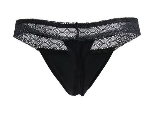 Nylon Women'S Sanitary Period Panties Underwear Four Layers G-String Lace Thong Sexy Menstrual