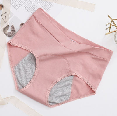 Postpartum Reusable Period Panties For Heavy Flow Plus Size Cotton 3 Layer
