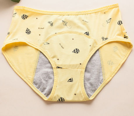 Teen Girls 3 Layers Period Underwear Leakproof Super Absorbent Menstrual Panties For Teenage Girls Physiological Panty