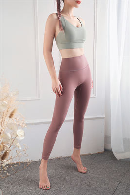 Breathable Activewear High Waist Hidden Pocket Four-Way Stretch Athletic Leggings Yoga Pants Workout Tights